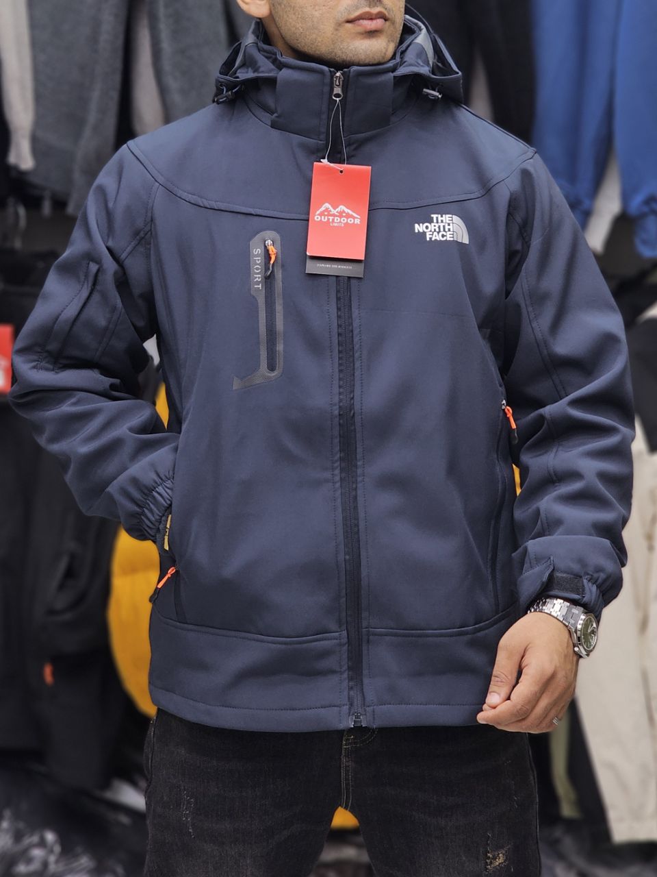 کاپشن دوپوش گورتکس مارک North Face کد 1699