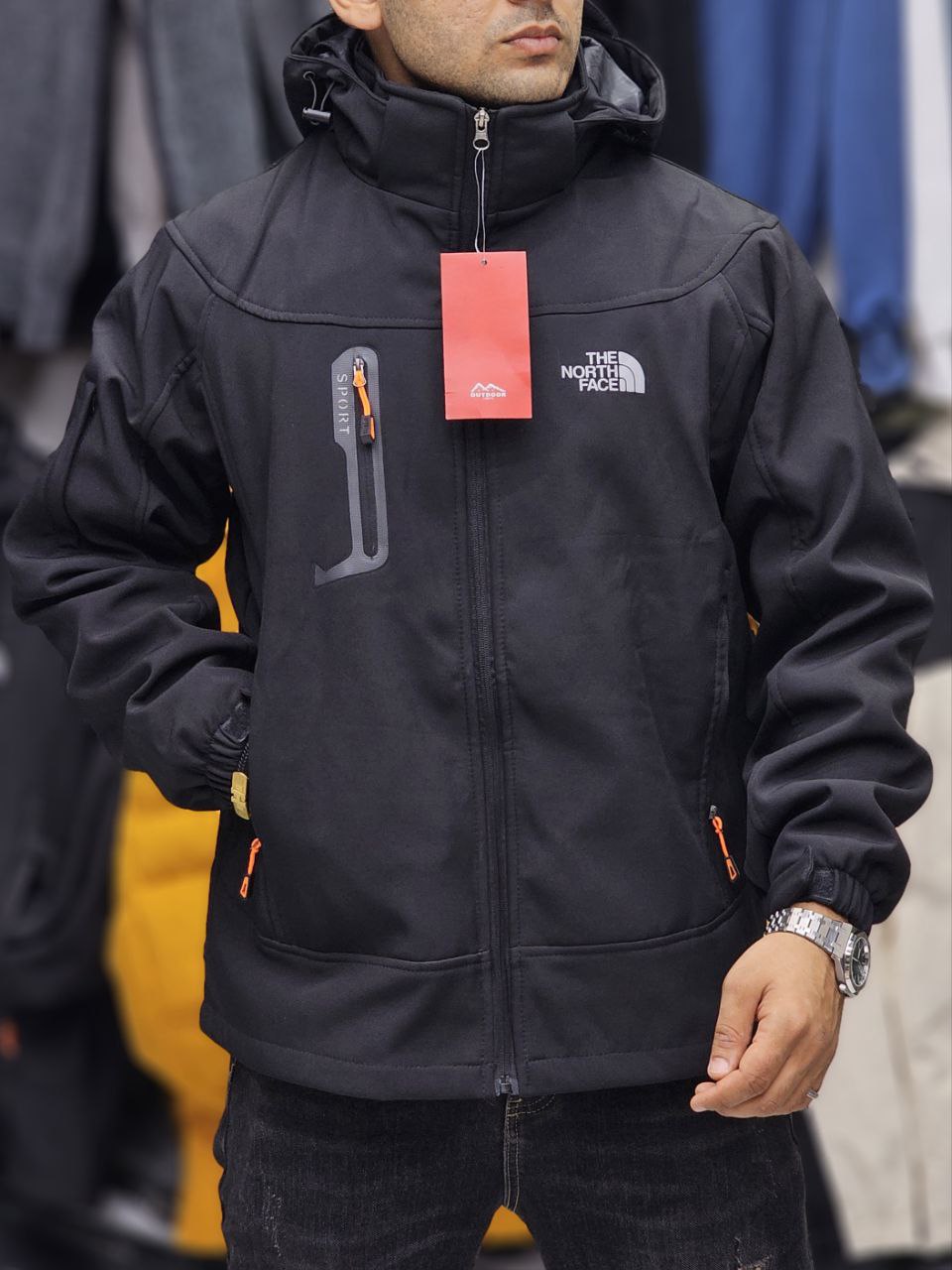 کاپشن دوپوش گورتکس مارک North Face کد 1699