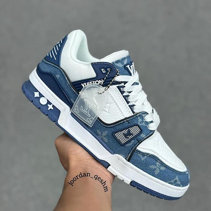کتونی لیویتون ابی  Louis Vuitton LV Trainer