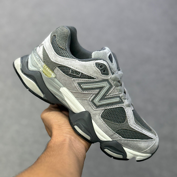 کتونی نیوبلانس 9060 طوسی مشکی 9060 New Balance