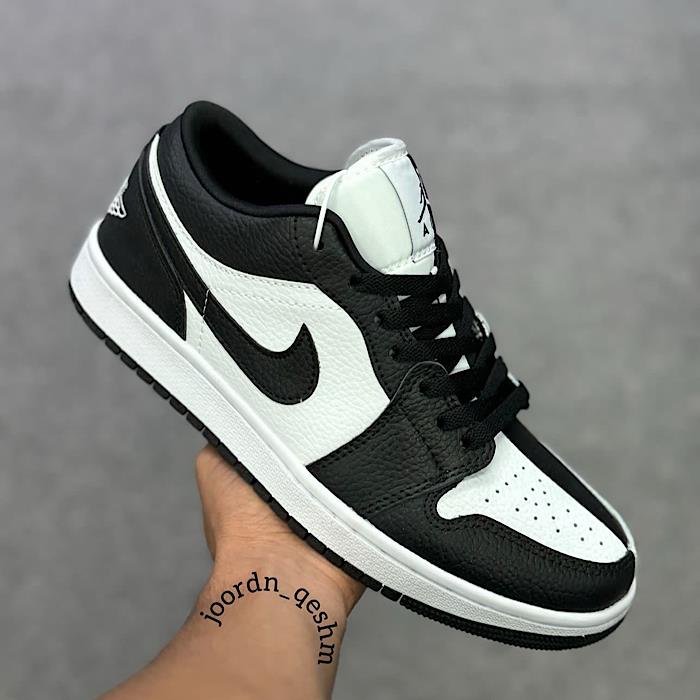 کتونی جردن وان سفید مشکی Nike Air Jordan 1