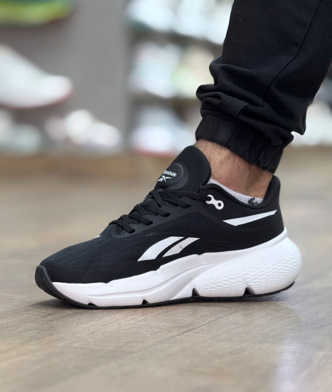 کفش ریبوک زیگ مشکی سفید