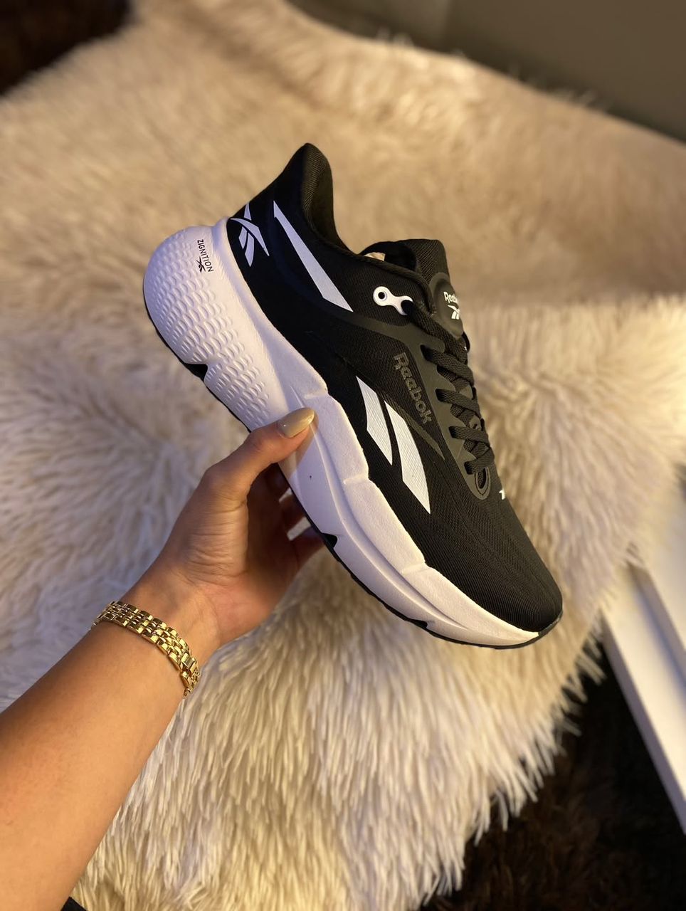 کفش ریبوک زیگ مشکی سفید