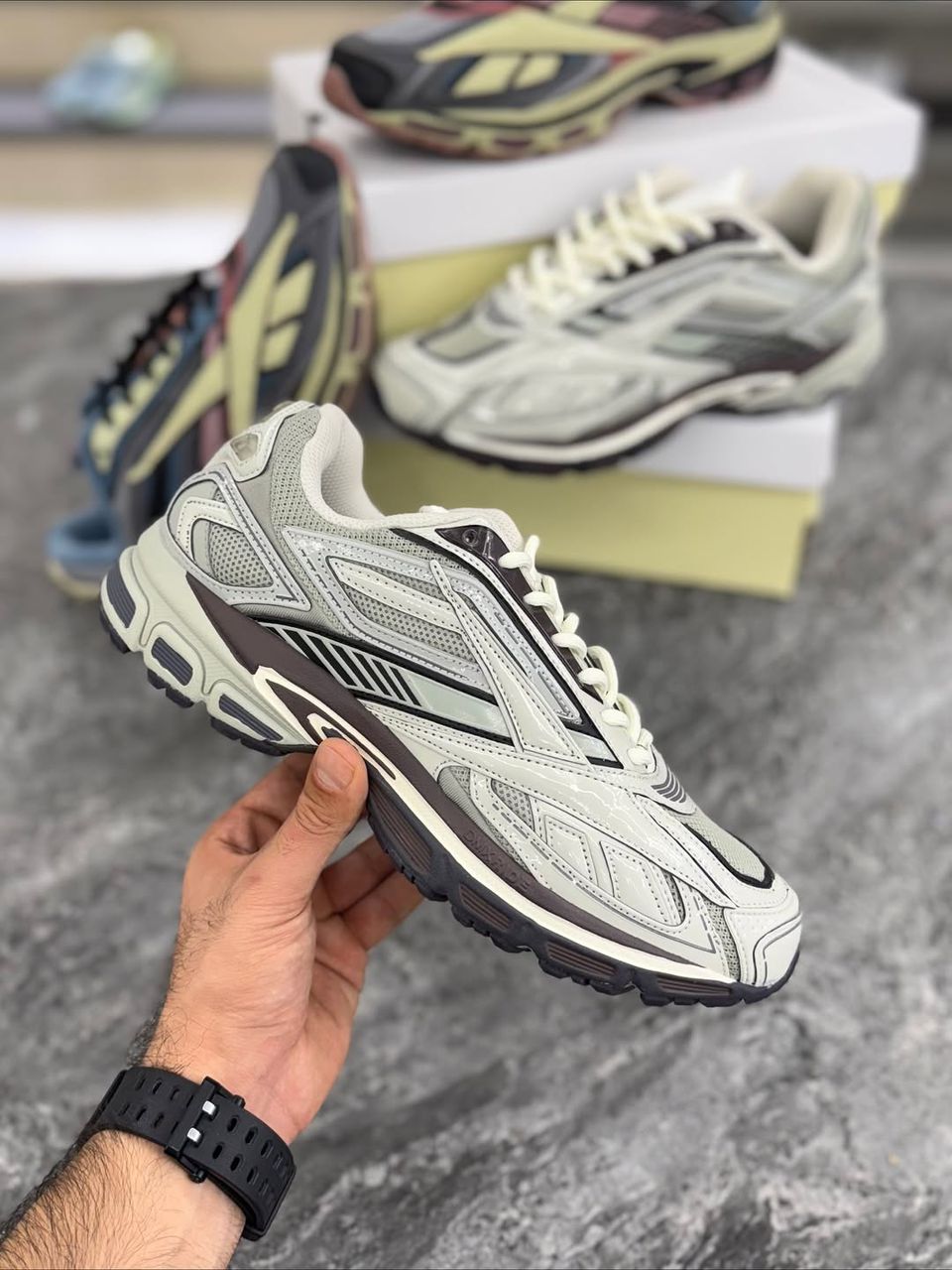 کفش ریبوک کانگیونگ پریمیر  Reebok KANGHYUK PREMIER زیره قهوه ای