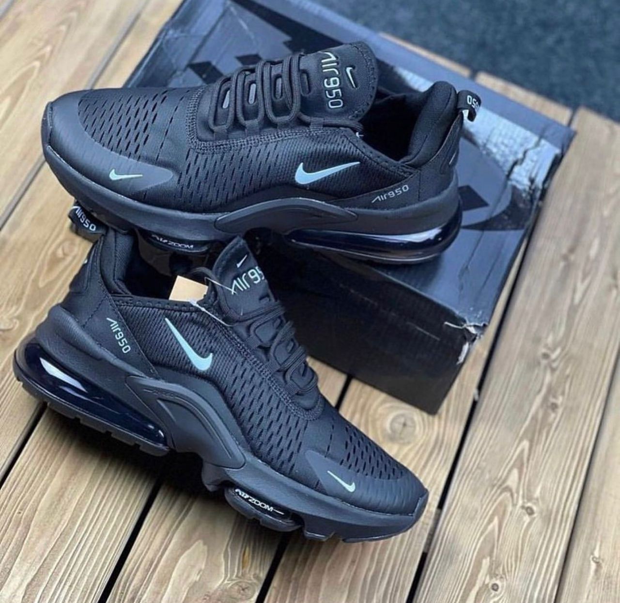کتونی نایک ایرمکس 950 Nike Air Max مشکی تمام