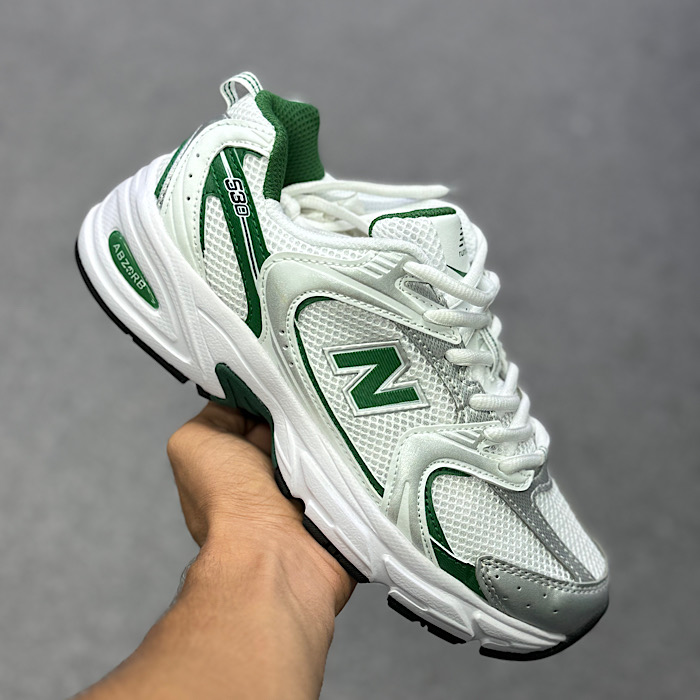 نیوبلانس 530 سفید سبز 530 New Balance